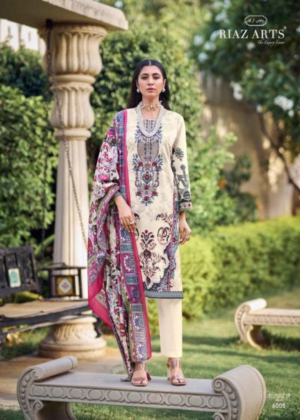 Riaz Arts Musafir Vol 6 Lawn Digital Printed Dress Material Collection